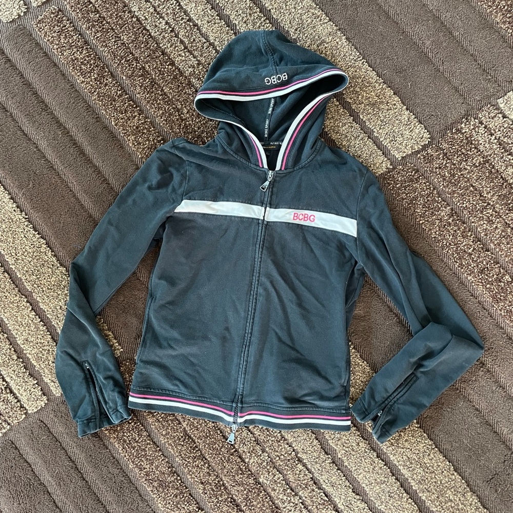 Bcbg zip up size S